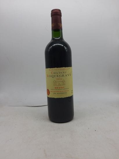 2010 Ch ROQUEGRAVE, Médoc, 1 bottle
See photo...