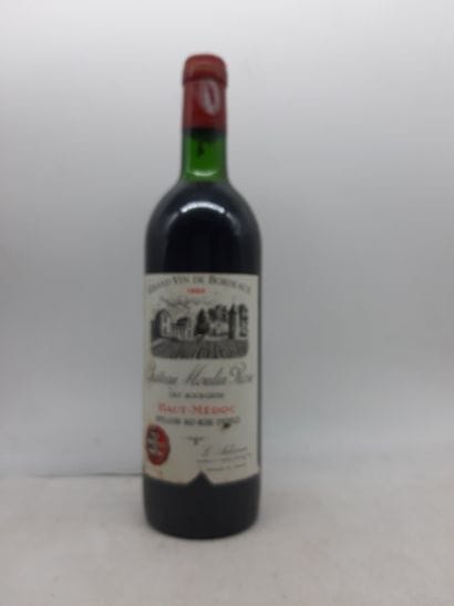 1982 Ch MOULIN ROSE, Haut Médoc, 1 Blle Voir...