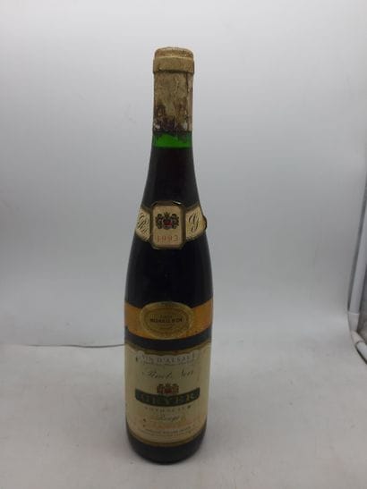 1993 GEYER rouge, Pinot noir, vin d'Alsace...