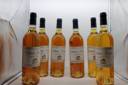 1993 Ch MASSAC, Loupiac, 6 Blles
Voir photo...