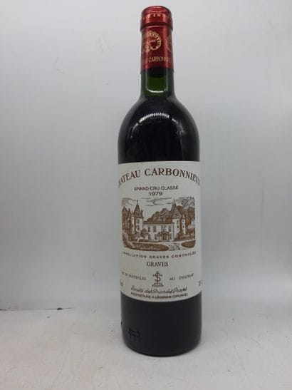 1979 Ch CARBONNIEUX rouge, Pessac Léognan,...