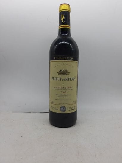 2002 PRIEUR DE MEYNET, Saint Estèphe, 1 Blle
Voir...