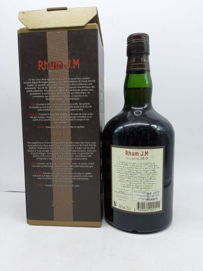 RHUM JM 2013 distillerie JM (les Héritiers...