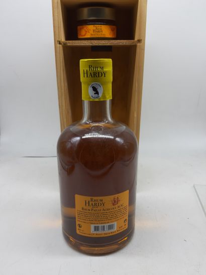 RHUM HARDY Paille ambré Caisse bois tartane...