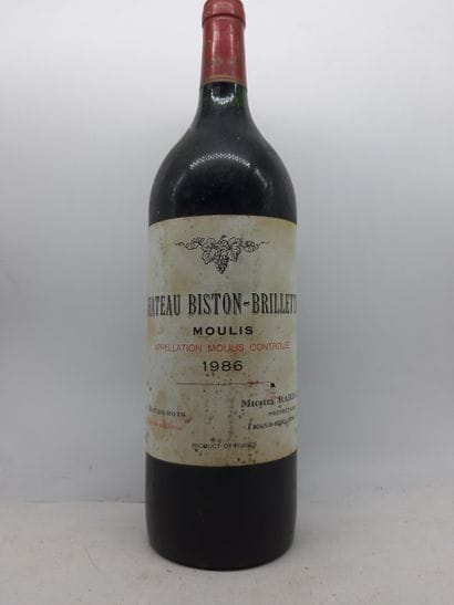 1986 Ch BISTON-BRILLETTE, Moulis 1 Mag
Voir...