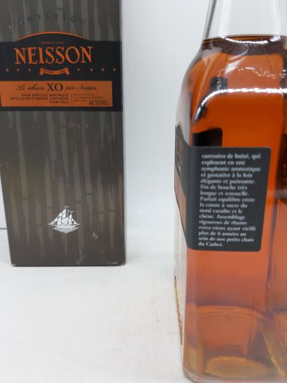 RHUM NEISSON XO , étui cartonné 1 Blle