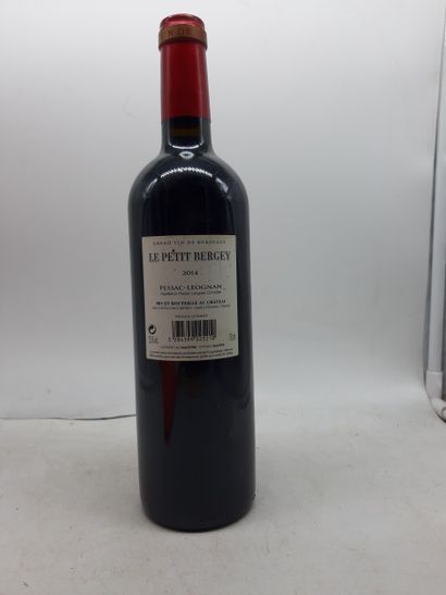 2014 LE PETIT BERGEY Pessac Léognan, 1 Blle
Voir...