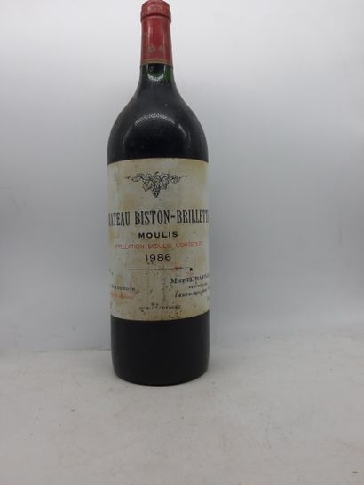 1986 Ch BISTON-BRILLETTE, Moulis 1 Mag
Voir...