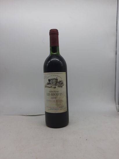 2000 Ch LES ROCQUES, Côtes de Bourg, 1 bottle
See...