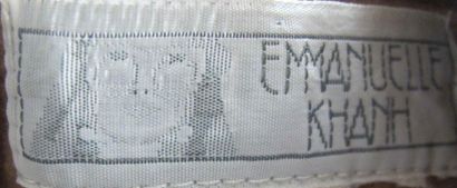 Emmanuelle KHANH
Manteau long camel  avec...