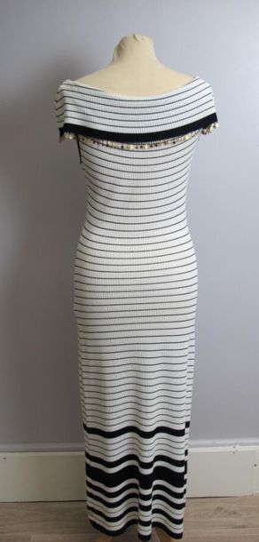 ESCADA
Robe longue sans manche blanche à...