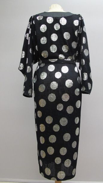 Nina RICCI Paris Sportswear
Robe noire à...