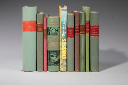 GENERAL]. 10 books in-8 in cloth and half...