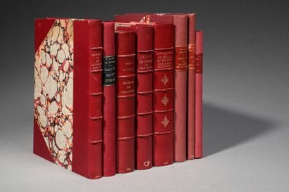 [VENERATION]. 8 books in-8 and in-12 in half...