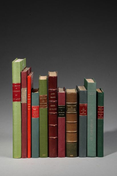 [LARGE ANIMALS]. 11 works in-4, in-8 and...