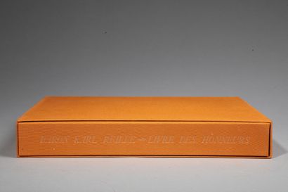 Baron Karl REILLE. Book of Honours. S.l.,...