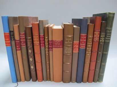 DRESSING]. 17 volumes in-4 and large in-4...