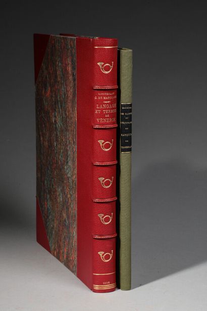 Gaston de MAROLLES. Language and terms of...
