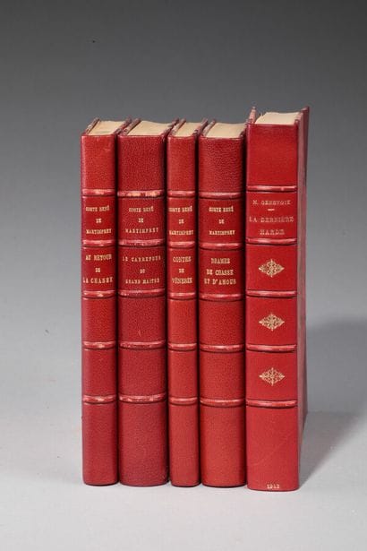 Count René de MARTIMPREY. Various works....