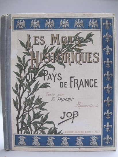 [JOB]. 4 volumes illustrated by Job. Tours,...