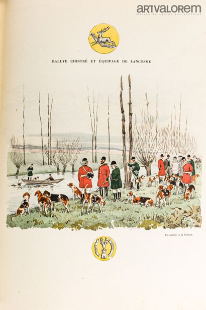 Baron Karl REILLE. Contemporary French Hunting....