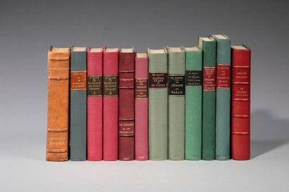 [GENERAL]. 11 works in 12 volumes in-8 and...