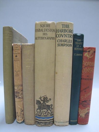 BIOGRAPHIES and MEMORIES]. 7 works in-8 and...