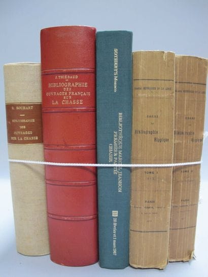 BIBLIOGRAPHY]. A lot of 6 works in 5 volumes...