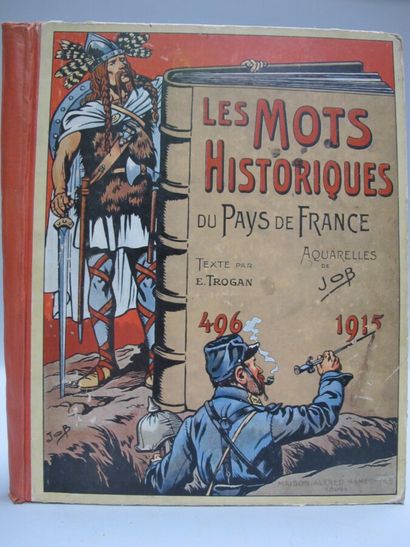 [JOB]. 4 volumes illustrated by Job. Tours,...