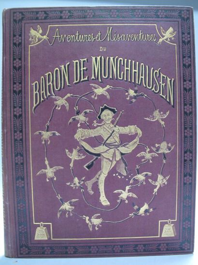 [JOB]. 4 volumes illustrated by Job. Tours,...