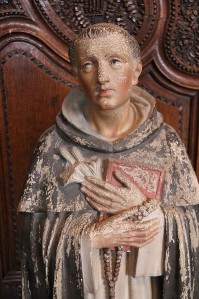Saint Antoine

Épreuve en plâtre polychrome....