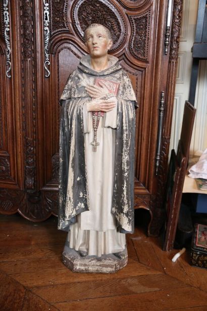 Saint Antoine

Épreuve en plâtre polychrome....