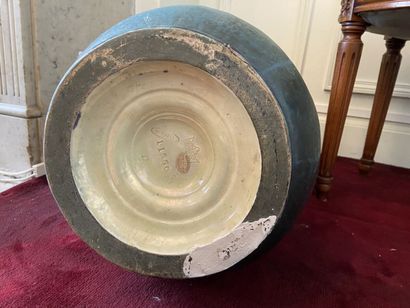 Amphora Austria, vase en grès émaillé à décor...