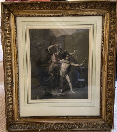 École XIXe siècle

Apollon et le centaure...