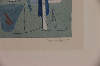 Arpad SZENES (1897-1985) 

Sans titre bleu

Sérigraphie...