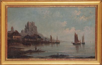 École française, XXe siècle

Paysage 

Huile...