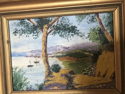 Ecole Française du XX°Siècle

Marine , huile...