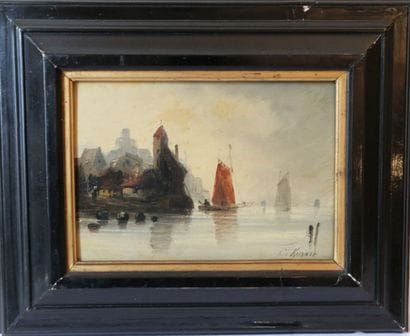 C. KUSNER (XXe siècle)

Marines

Paire d'huile...