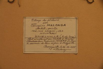 Eugène MALONGA (1930-2005)

Village de pêcheurs,...