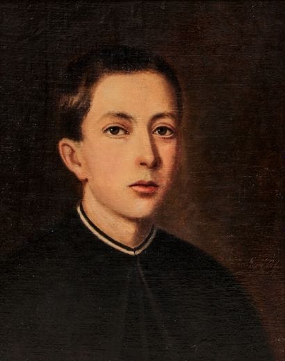 École XIXe siècle 

Portrait d'enfant

Huile...