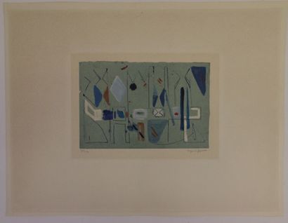 Arpad SZENES (1897-1985) 

Sans titre bleu

Sérigraphie...