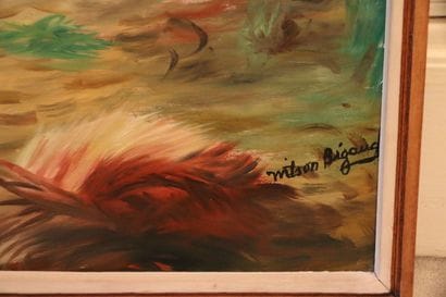 Wilson BIGAUD (1931-2010)

Scène de village

Huile...
