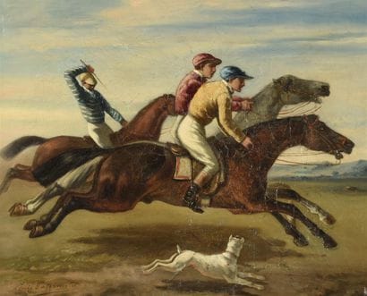 Louis PATERNOSTRE (1824-1879)

Course de...