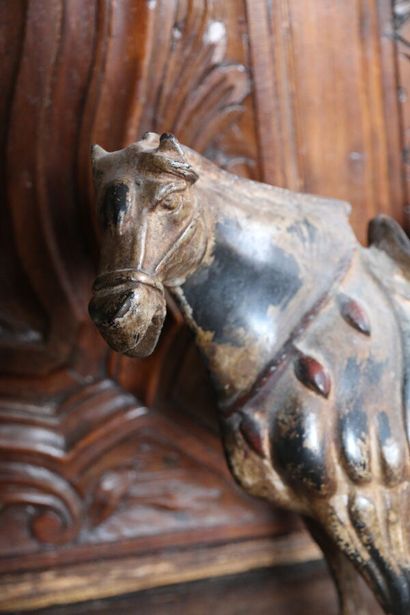 CHINE, XXe siècle

Cheval dans le goût Tang,...