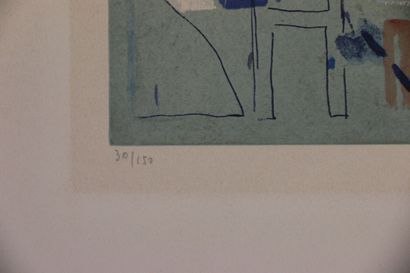Arpad SZENES (1897-1985) 

Sans titre bleu

Sérigraphie...