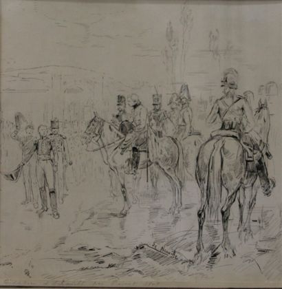 Alphonse DE NEUVILLE (1835-1885), Attribué...