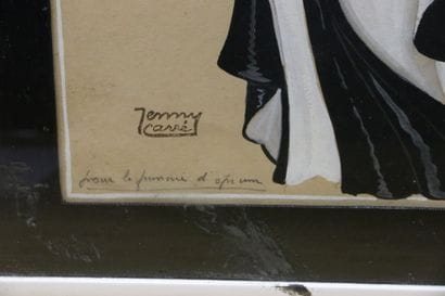 Jenny CARRÉ (XXe siècle) 

La fumeuse d'opium,...