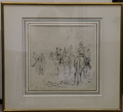 Alphonse DE NEUVILLE (1835-1885), Attribué...