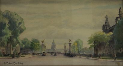 Gabriel BRUN-BUISSON (1883-1959)

Les Invalides

Aquarelle...