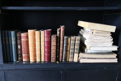 MANETTES DE LIVRES XIXe et XXe reliés